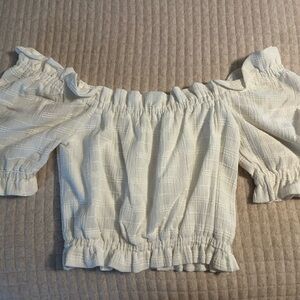 By Together Cream Crop Top